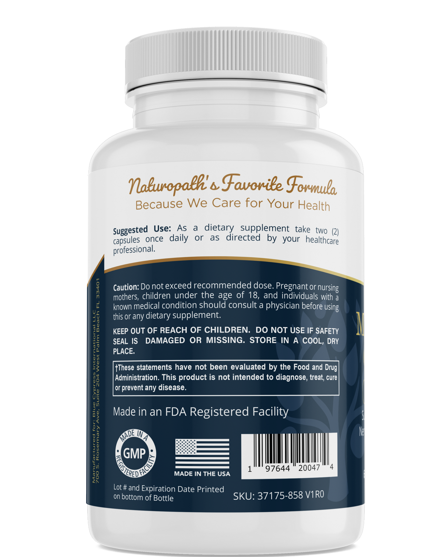 Premium Magnesium Complex Supplement - High Absorption Formula for Better Sleep & Muscle Support