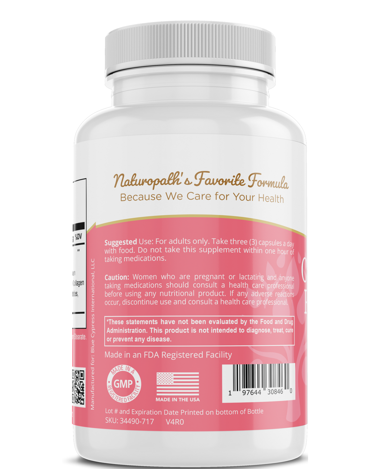 Multi-Collagen Peptides Types I, II, III, V, X - Complete Body Support Supplement