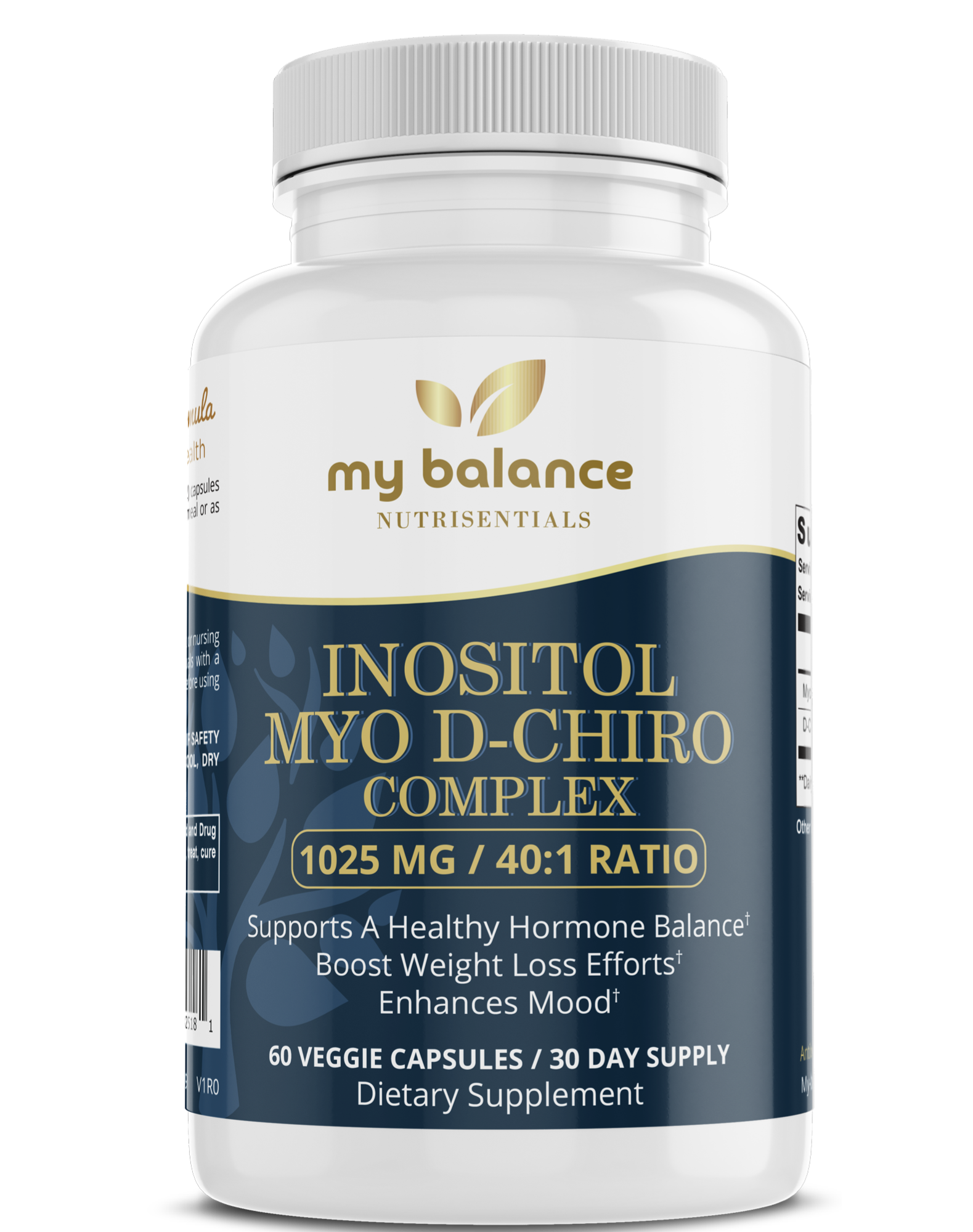 Myo D-Chiro Inositol with IP6 - Premium Hormonal Balance & PCOS Support Supplement