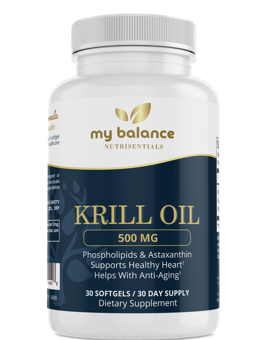 Premium Krill Oil Supplement - Superior Omega-3 EPA DHA for Heart & Brain Health