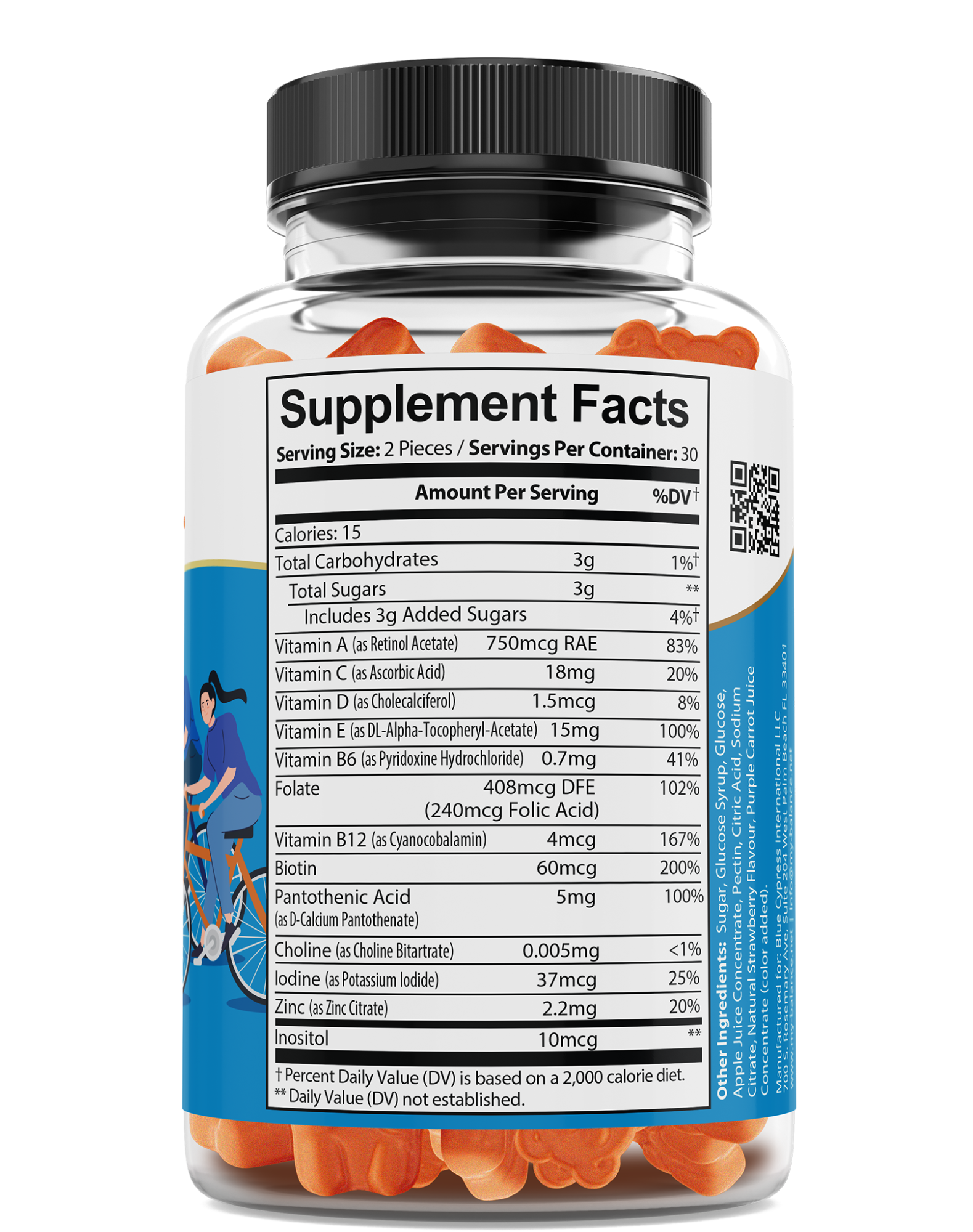 Daily Boost Multivitamin Gummies - Delicious Adult Vitamin Supplements for Energy & Immunity